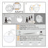 YUNLEX 2 Pack 2.6" Dimming, 3 Amber Night Light, Battery Operated Night Light, Small Sticky Lights, Light Modes, Motion