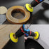 3 Inch (75mm) 600/800/1500/2000/3000/5000/7000/10000 1/4 Pad(82pcs) MAXMAN Sandpaper Silicon Carbide Wet/Dry Hook