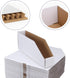 EXYGLO Cardboard Boxes, Pack of 35 Corrugated Storage Bins 12x2x4.5 inch for Pantry Organizer Bins for Shelves, Garage,