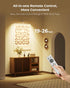 3 5 12000mAh (Black,1 Pack) Picture Light for Wall Rechargeable Art Light with Remote, Colors & Brightness Levels
