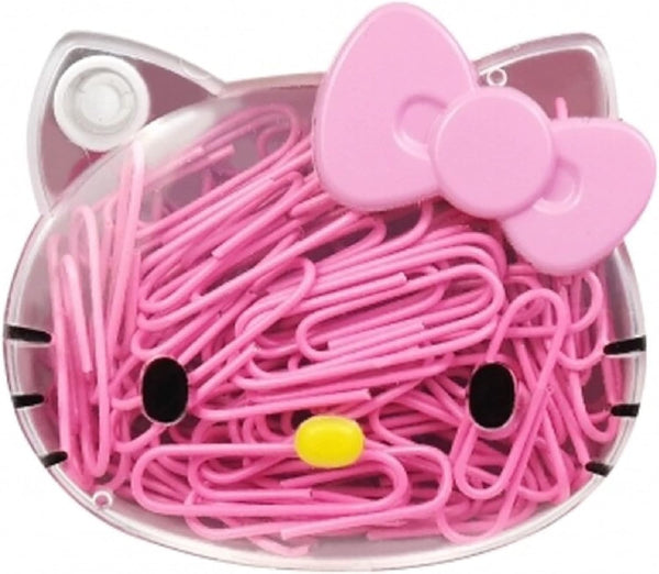 Kitty Cat Paper Clips, 90 EA Set with Adorable Plastic Case, Stylish Office Supplies for Organizing