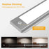 V4light 1500mAh Dimmable 3 Closets (9 Rechargeable Motion Sensor Under Cabinet Light, Magnetic LED Bar with Battery