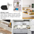 NORACLAN 1/4" 25pcs) Shelf Pegs, L Shaped Shelf Holders Pegs, with Rubber Sleeve, Shelf Pin Jig for Bathroom, Desk