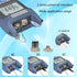 Fiber Optic Tester 3 in 1 - Optical Power Meter & Visual Fault Locator with LED Lighting, 2pcs