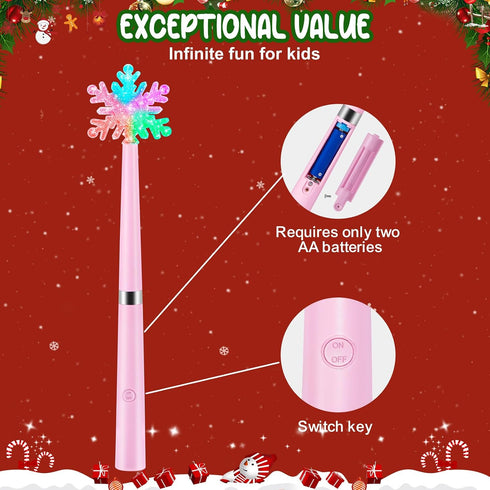 Bonfix Wireless Remote Control Outlet, Magic Light Wand for Christmas Tree Lights and Home Decoration Lights, Remote