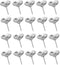ZAYI 20mm Diamond Crystal Upholstery Nails Buttons Tacks for Sofa Headboard Furniture Decor, 20pcs
