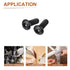 M3-0.5x8mm Button Head Socket Cap Screws, 50Pack Carbon Steel Black Oxide Hex Drive Full Thread Fasteners