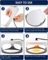 12Pack 7W C7 Bulbs E12 C7 Bulb 2200k PACETAP Night Light Replacement with Candelabra Base for Salt Lamps, Window
