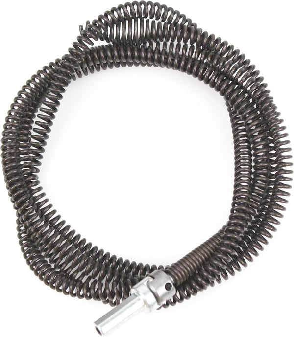 Drain Clog Remover with Drill Connector, Drain Auger Cable Snake 9.84Ft Flexible Plumbing Drill Pipe Cleaner for Kitchen