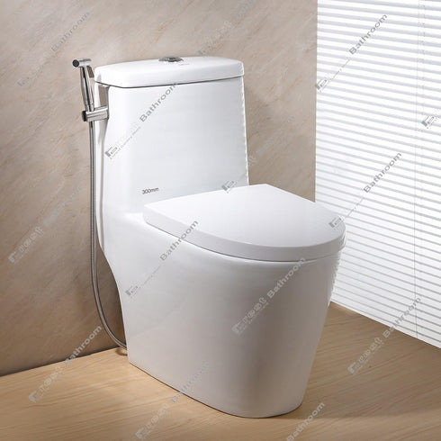 Ownace Set Brushed Nickel Hand Held Bidet Sprayer Qualitied Stainless Steel Diaper Sprayer Shattaf Complete for Bidet
