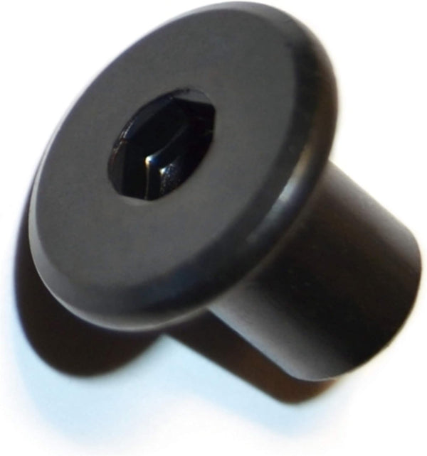 014973445683 Joint Connector Cap, 1/4-20 x 1/2, Black, Piece-30