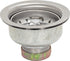 EZ-FLO Kitchen Sink Strainer with Flange and Slip Joint Nut, Stainless Steel, Standard Shank with 3-1/2 Inch Opening