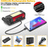 2 Pack, 7 (2, YiaMia Rechargeable LED Magnetic Work Light Portable Tool Gifts for Men, Flashlight Modes with Kickstand