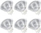 MR16 Halogen Bulb 35W Dimmable 12V GU5.3 Bi-pin Base Spotlight, 6 Pack for Landscape Lights and Track Lights