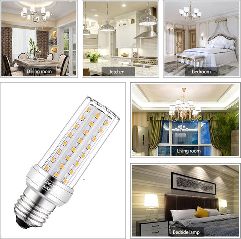 E26 LED Bulbs, 20W LED Corn Light Bulb, 150W Equivalent, 2000lm, Warm White 3000K, E26/E27 Base, 3 Pack