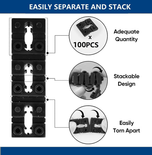 Switch and Receptacle Spacer, 100pcs Electrical Outlet Spacers for Loose Outlet Electric Switch