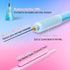 Mechanical Pencil Set, 6 Pcs Pastel 0.7mm & 0.5mm with 6 Tubes of HB Lead Refill and 4 Erasers