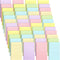 Seajan 48 Pcs Lined Sticky Notes, 4 x 6 Self Stick Note Pads, 50 Sheets/Pad, Bright Colors