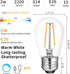 IP65 Bulbs, 2W S14 Bulbs, 130v E26 2200K 11 15 Pack Upgrade Waterproof Outdoor String Light LED Replacement