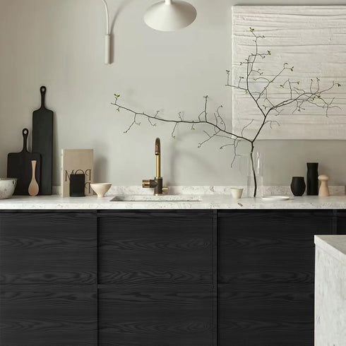 Abyssaly Wood Contact Paper, Thicken Natural Peel and Stick Wallpaper for Cabinets, Removable Vinyl 17.7"x197"