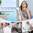 2 1 IPX7 6 Electric Spin Scrubber in Scrubber Brush & Cleaning Spray with No-Rinse Formula Cleaner Full Body Waterproof