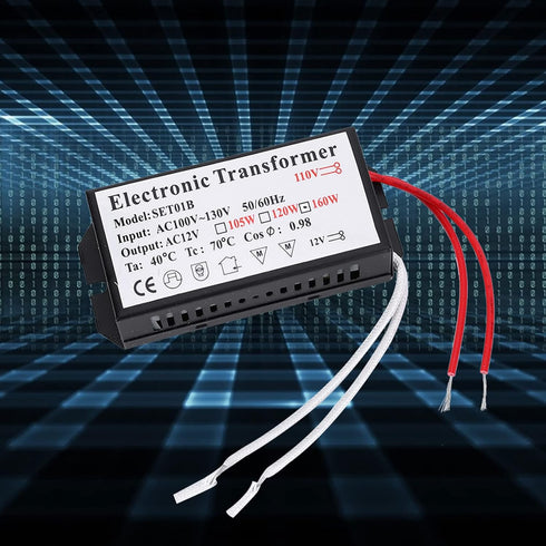 12V 110V 12V 160W LED Driver to Voltage Converter for Low Voltage LED Lighting Smart Power Supply Electronic