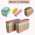 RAUVOLFIA 12 Pack Classroom Pencil Organizer Pencil Basket or Crayon Basket, Small Pencil Holder Tray for Kids Desks