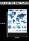 Sheet Protectors 8.5 x 11 Inch, 100 Pack Page Protectors for 3 Ring Binder, Top Loading Plastic Sleeves