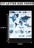 Sheet Protectors 8.5 x 11 Inch, 100 Pack Page Protectors for 3 Ring Binder, Top Loading Plastic Sleeves
