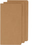 Travel Journal Set, 3 Notebooks for Unforgettable Moments, Soft Cover, Compact Size, 4.3” x 8.2”