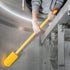 SPARTA 30 Inches Industrial Tank Brush, Yellow Pipe Brush with Handle for Commercial Kitchens, Polyester