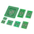 40pcs PCB Proto Boards SMD to DIP Adapter Plate Converter for TQFP (32 44 48 64 84 100) SOP SSOP TSSOP