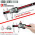 Inch/Millimeter/Fraction Digital Caliper Electronic Caliper Measuring Tool Precision Digital Vernier Caliper