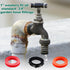 158 Pcs Faucet Rubber Washers and Garden Hose Gasket Assortment Kit for Plumbing and Garden Shower Hose Repair