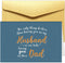 Chenive Father's Day Card from Wife, Fathers Day Card for Husband, Pregnancy Announcement