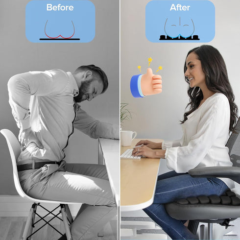 Cushion-1 Sondour Travel Seat Cushion, Airplane Cushion Long Flight, Airplane Gadgets Inflatable Seat Cushions