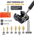21PCS 3D Printing Accessories Smoothing Tool Kit, Modify Finishing Tool Soldering Welding Iron Kit, Heat Insert Brass