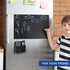 Simetufy Magnetic Dry Erase Marker Holder - Whiteboard Marker Holder, Magnetic Cup for Dry Erase Board, 2 Pack, Black