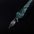 molshine Handmade Glass Dip Pen, Crystal Calligraphy Pen, Writing Drawing Decoration Gifts, Ice Green