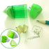 Alpurple 20 Eraser-2 1 PCS Manual Pencil Sharpener with in Single Hole Triangular Shape Handheld Crayon Sharpener