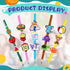 Pencil Charms Bulk for Kids Pencil Clips Pencil Clip Decorations Fun Food Pencil Toppers Accessories Straw Toppers for Pupil Junior School Prize Students Gifts and Classroom Reward(120 Pcs)