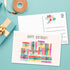 Sweetzer & Orange Happy Birthday Postcards Pack (60 Post Cards) 4x6” for Kids and Adults, Blank Birthday Decor Sheets