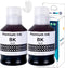 LCL Compatible Ink Bottle Replacement for Canon GI21 GI-21 GI-21PGBK GI-21BK PIXMA G3260 G2260 G1220 (Black 170ML,