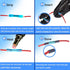 50 Pcs Heat Shrink Butt Connectors Kit, Waterproof Insulated Marine Automotive Crimp Terminals for Electrical Wiring