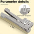 (2pcs) 45-162 Fiber Optic Coaxial Bundle Tube Stripper Pliers - Coax Cable Stripper with Spare Blade