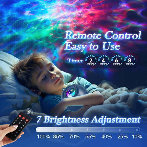 Light,15 Lights,Bluetooth&15 One Fire Upgrade Star Projector Galaxy Colors Night Light Projector White Noise Sound