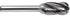 Carbide Burr SC5-NF Aluma Cut Rotary Burr Bits for Aluminum, 1/4 Inch Shank, 1/2 Inch Head Diameter, 1 Piece