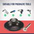 3 Inch 6 1/4" Quick Change Disc Pad Holder, Pcs Fast Lock Disc Holder, Shank for Angle Die Grinder Attachments, Type R