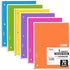 Mead Spiral Notebooks, 6 Pack, 1-Subject, College Ruled Paper, 8" x 10-1/2", 70 Sheets, Assorted Bright Colors