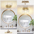 2-Light) SKEJAO Bathroom Vanity Light Over Mirror,Bathroom Light Fixture Wall Sconce Lighting for Bedroom,Living Room